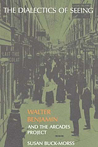 The dialectics of seeing : Walter Benjamin and the Arcades project