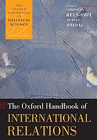 The Oxford handbook of international relations