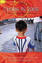China in 2008 : a year of great significance