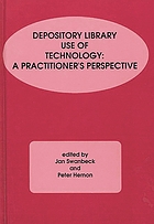 Depository library use of technology : a practitioner's perspective