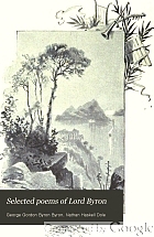 Selected poems of Lord Byron,