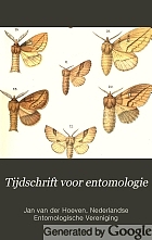 Tijdschrift voor Entomologie.