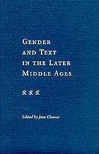 Gender and text in the later Middle Ages