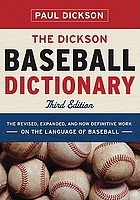 The Dickson baseball dictionary