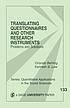 Translating questionnaires and other research... by Orlando Behling