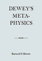 Dewey's metaphysics
