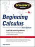Schaum's outline of beginning calculus