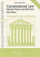 Constitutional law : national power and federalism