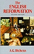 The English Reformation 저자: Arthur Geoffrey Dickens