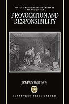 Provocation and responsibility