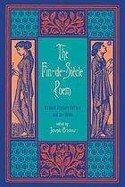 The fin-de-siècle poem : English literary culture and the 1890s