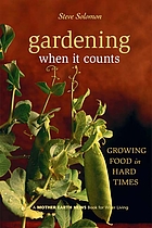 Gardening when it counts growing food in hard times.