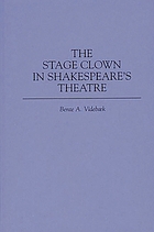 The stage clown in Shakespeare's theatre