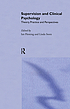 Supervision and clinical psychology by Ian Fleming