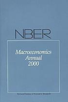NBER macroeconomics annual 2000