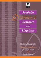 Routledge dictionary of language and linguistics