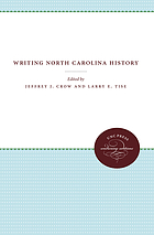 Writing North Carolina history