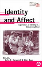 Identity and affect : experiences of identity in a globalising world