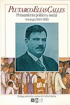 Pensamiento político y social : antología (1913-1936)