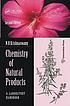 Chemistry of natural products : a laboratory handbook by  N  R Krishnaswamy 