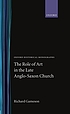 The role of art in the late Anglo-Saxon church
