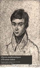 Œuvres mathématiques d'Évariste Galois,