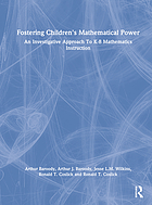 Fostering children's mathematical power : an investigative approach to K-8 mathematics instruction