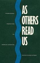 As others read us : international perspectives on American literature