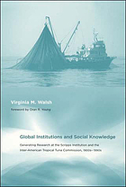 Global institutions and social knowledge : generating research at the Scripps Institution and the Inter-American Tropical Tuna Commission 1900s-1990s