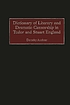 Dictionary of literary and dramatic censorship... door Dorothy Auchter