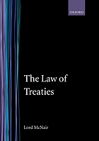 The law of treaties