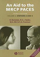 An aid to the MRCP PACES