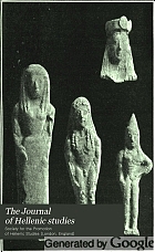 The journal of Hellenic studies
