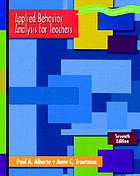 Applied behavior analysis for teachers