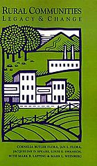 Rural communities : legacy & change