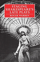 Staging Shakespeare's late plays
