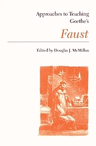 Approaches to teaching Goethe's Faust