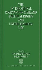 The International Covenant on Civil and Political Rights and United Kingdom law