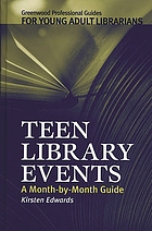Teen library events : a month-by-month guide