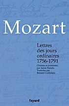 Lettres des jours ordinaires, 1756-1791