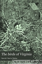 The birds of Virginia,