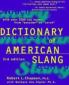 Dictionary of American slang