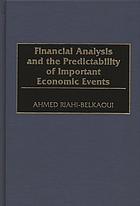 Financial analysis and the predictability of important economic events