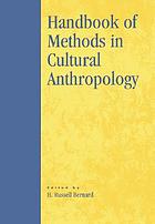 Handbook of methods in cultural anthropology