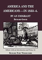 America and the Americans--in 1833-4, by an emigrant