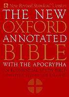 The new Oxford annotated Bible with the Apocryphal/Deuterocanonical books