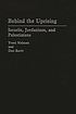 Behind the uprising : Israelis, Jordanians and... de Yossi Melman