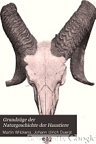 Grundzüge der Naturgeschichte der Haustiere