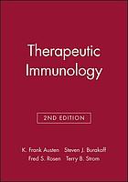 Therapeutic immunology