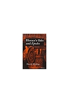Horace's odes and epodes